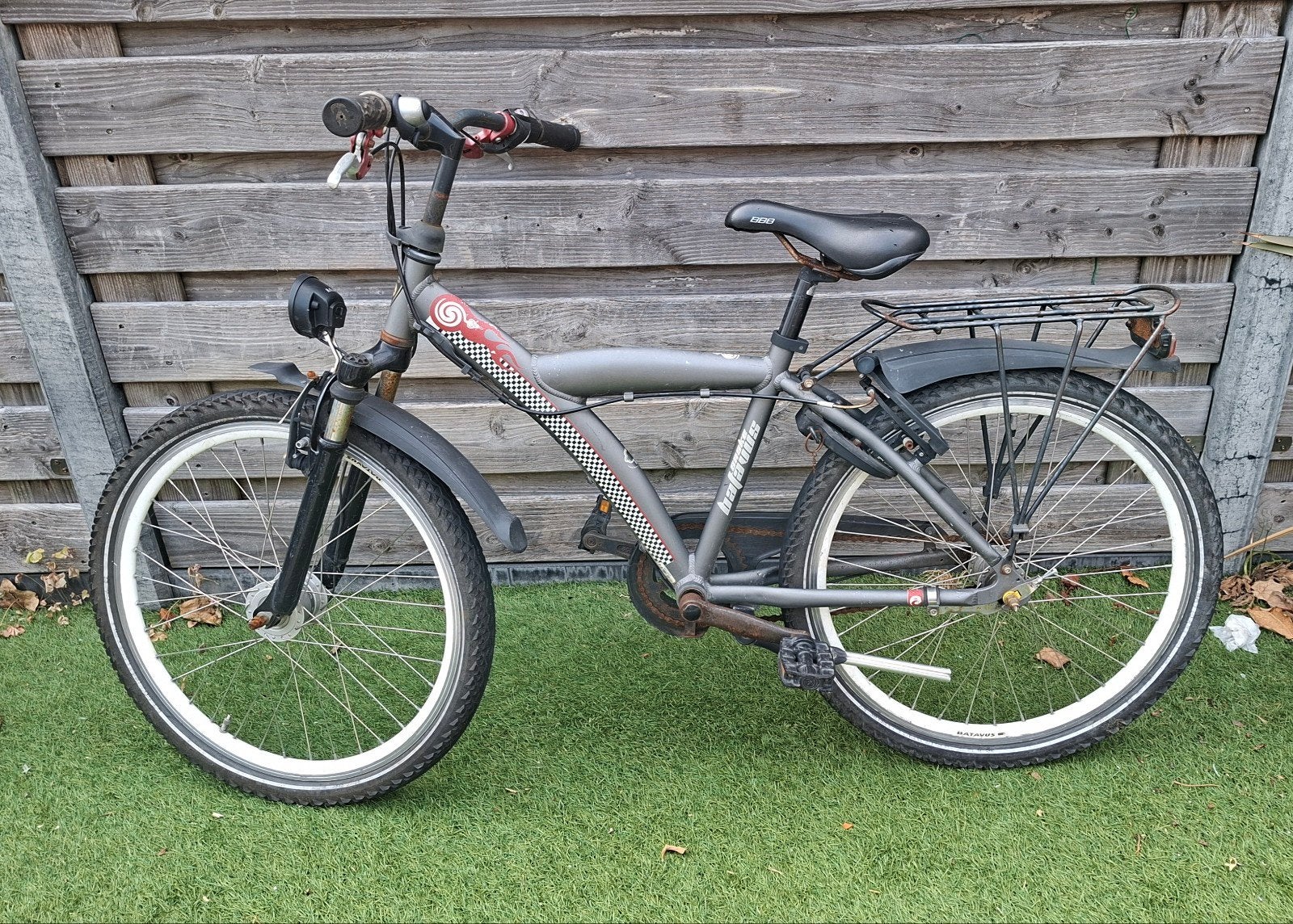 Batavus Snake kinderfiets 24 inch, Fietsen en Brommers, Fietsen | Heren | Herenfietsen, Ophalen, Gebruikt, Velgrem, Versnellingen