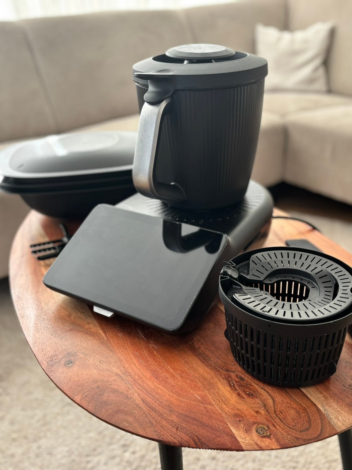 Thermomix TM7 – zo goed als nieuw, Ophalen, 3 snelheden of meer, Zo goed als nieuw, 2 tot 3 liter