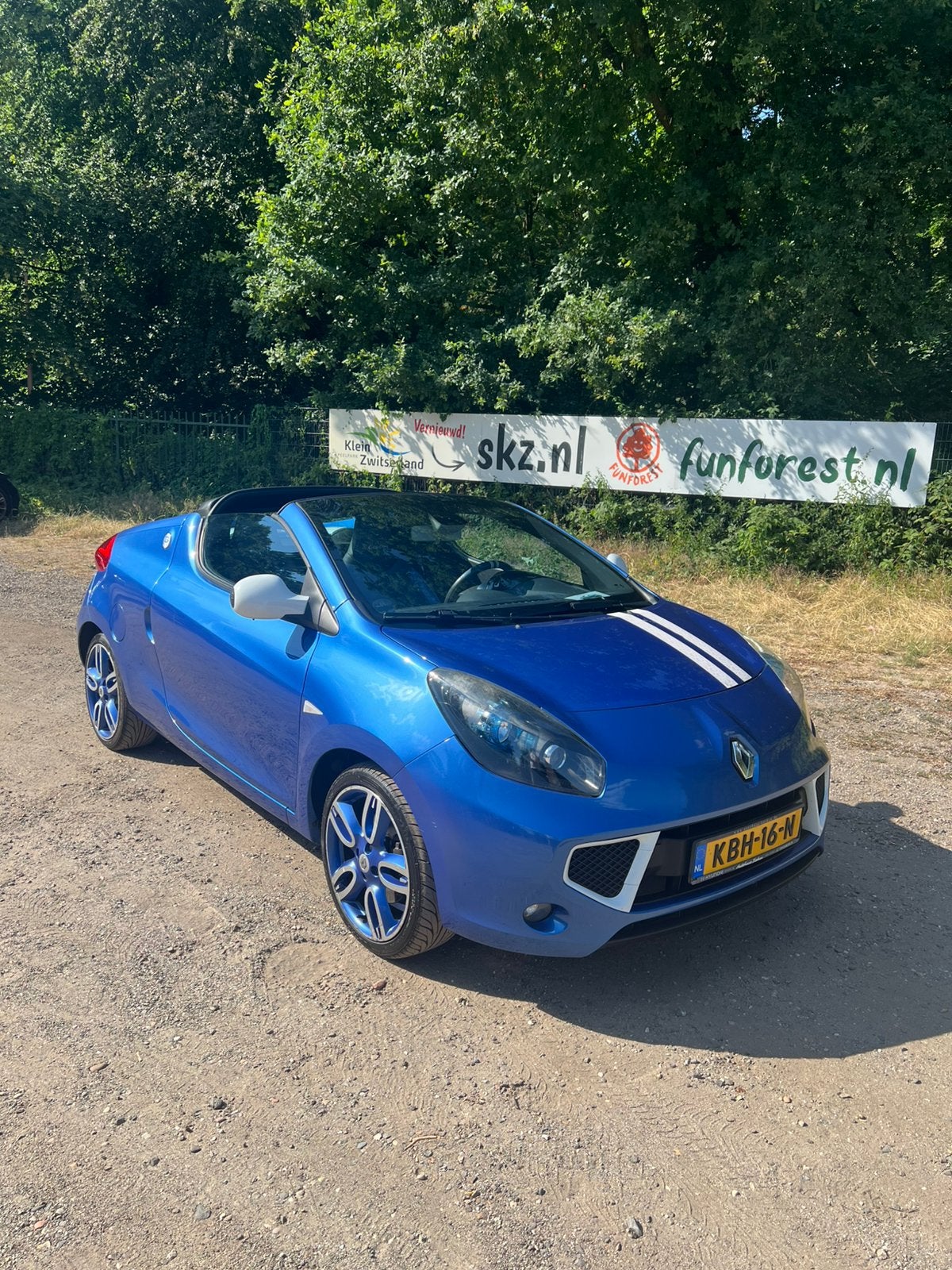 Renault Wind 1.2 TCE 2011 Blauw Gordini, Voorwielaandrijving, 4 cilinders, Cabriolet, Blauw