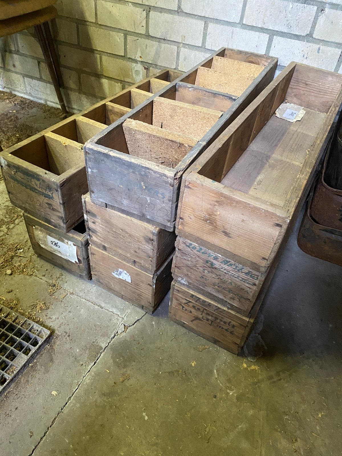 Oude dynamiet kist uit Staatsmijnen vintage industrieel, Ophalen, 50 tot 100 cm, Minder dan 50 cm