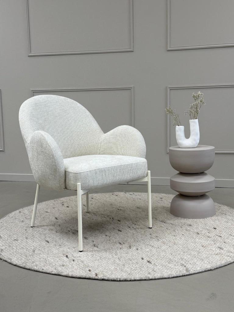 Kick Bronx fauteuil - Creme - Nieuw in doos, Kick, Wit, Nieuw, Ophalen of Verzenden