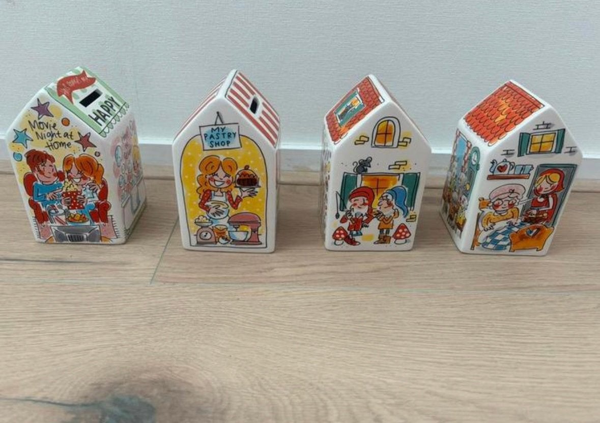 Blond Amsterdam spaarpotten, Albert Heijn, Ophalen