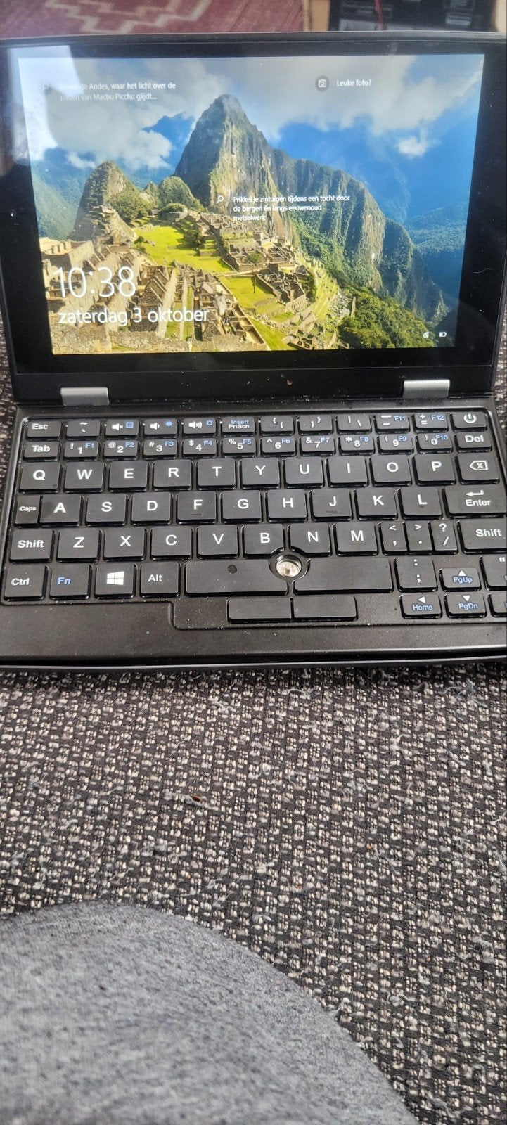 Compacte laptop/netbook - Ideaal voor onderweg, Computers en Software, Ophalen of Verzenden, Gebruikt, 10 inch of minder, Qwerty