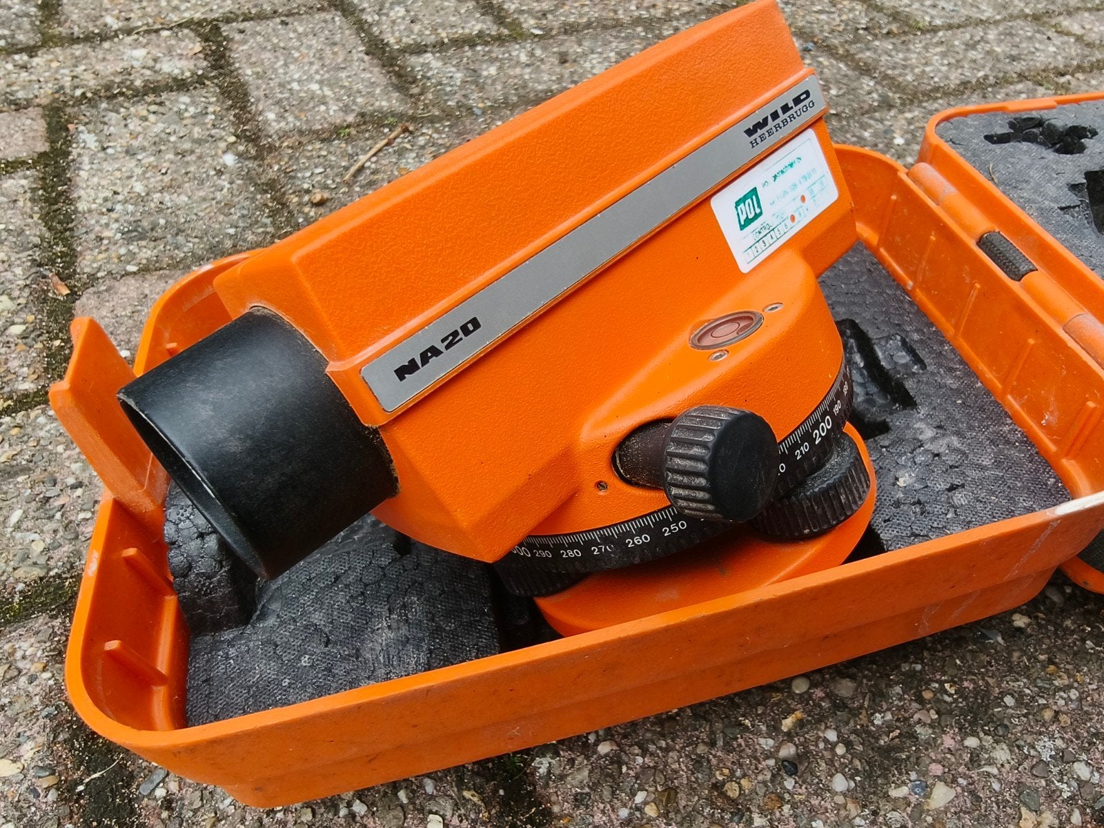 Wild Heerbrugg NA20 Waterpasinstrument in koffer, Ophalen of Verzenden, Gebruikt, Overige meters