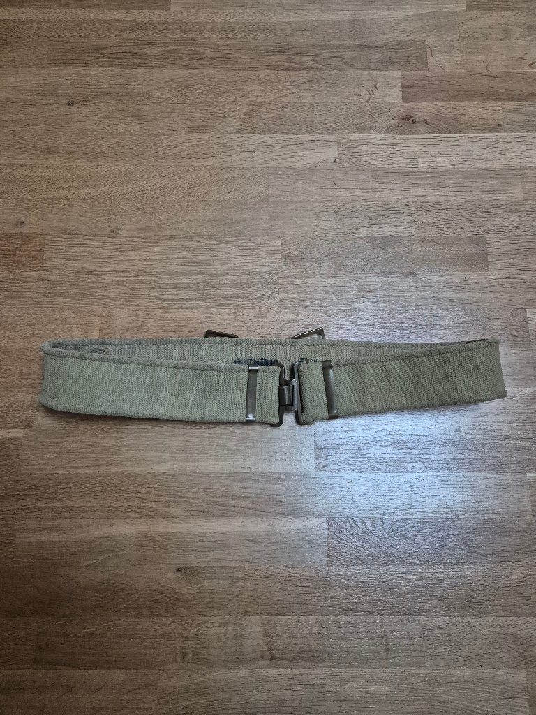 Wo2 Britse P37 webbing koppel riem, Verzamelen, Ophalen of Verzenden, Engeland, Overige typen