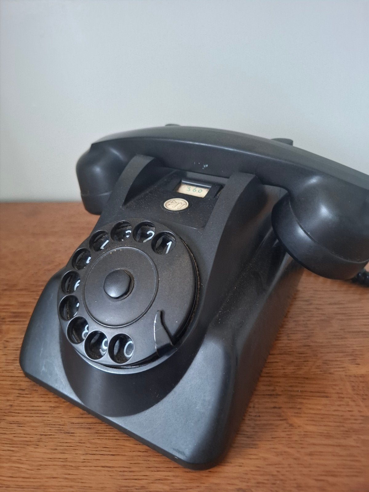 Retro ptt telefoon bakkeliet, Ophalen of Verzenden, Gebruikt