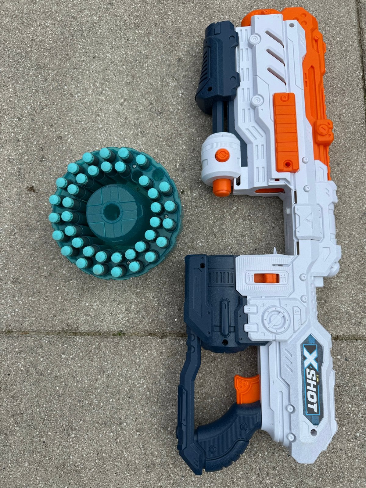 X-Shot Excel Crusher Blaster met darts, Ophalen, Gebruikt