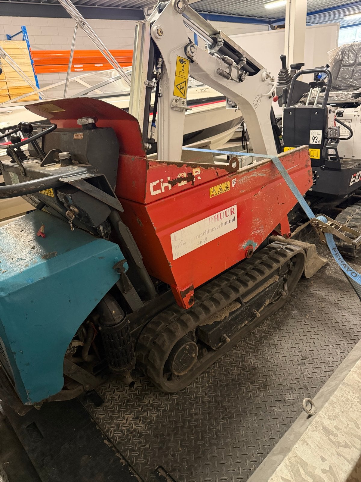 Messersi CH 2-R Rupsdumper., Ophalen, Graafmachine