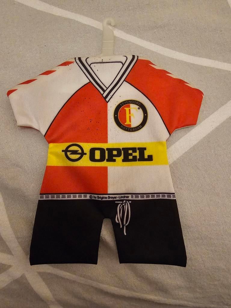 Feyenoord Mini Thuisshirtje met Broekje - Vintage, Verzamelen, Sportartikelen en Voetbal, Gebruikt, Feyenoord, Ophalen of Verzenden
