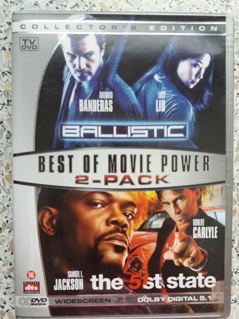 Best of Movie Power 2-Pack. 2 Actie-komedie films., Cd's en Dvd's, Vanaf 16 jaar, Ophalen of Verzenden, Zo goed als nieuw, Actiekomedie