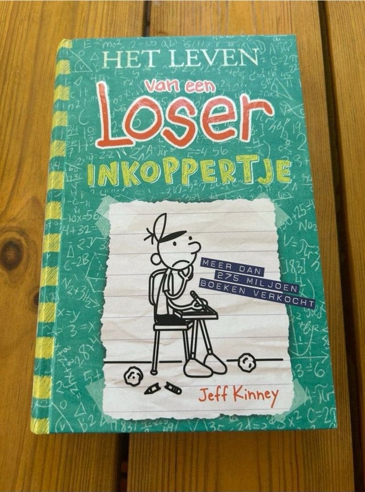 Het leven van een Loser: Inkoppertje (deel 18) - Jeff Kinney, Ophalen of Verzenden, Zo goed als nieuw