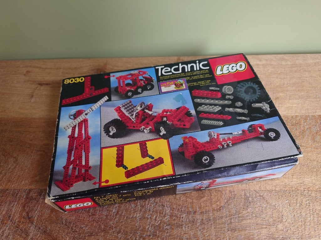 Lego Technic 8030 Universal Building Set – met doos, Compleet, Gebruikt, Lego, Ophalen of Verzenden