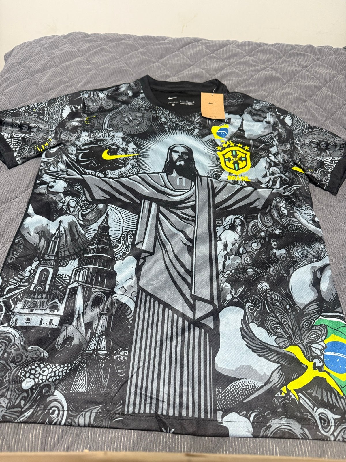 Nike Brazilië Voetbalshirt - Special Edition, Ophalen of Verzenden, Nieuw, Maat 48/50 (M), Zwart