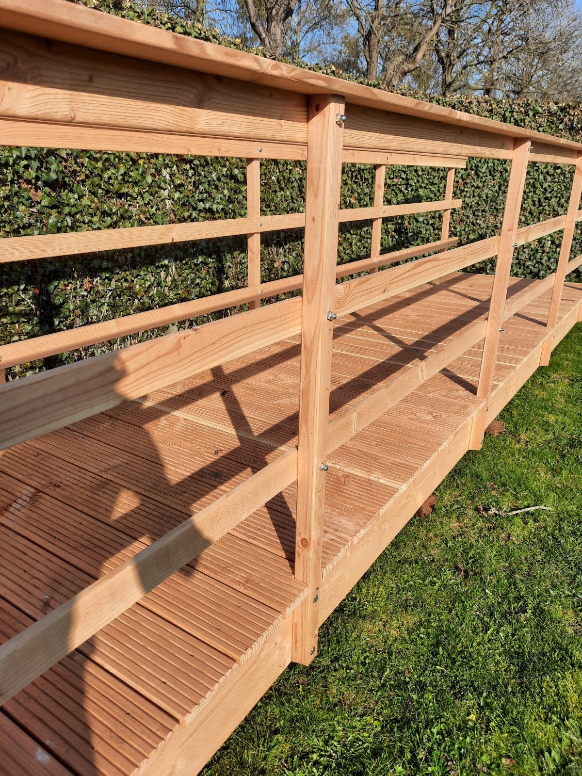 Houten brug te koop, Tuin en Terras, Ophalen of Verzenden, Hout, Tuinhek