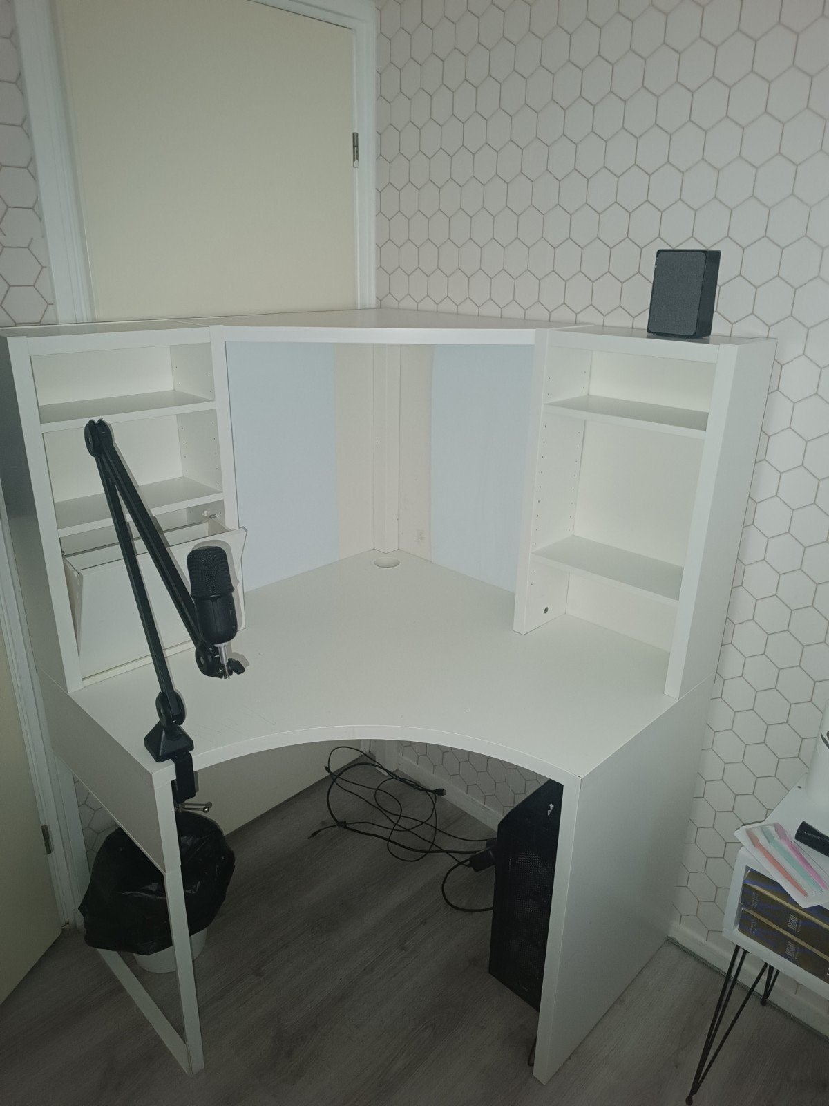 Te koop Ikea hoekbureau, Huis en Inrichting, Bureaus, Ophalen, Gebruikt