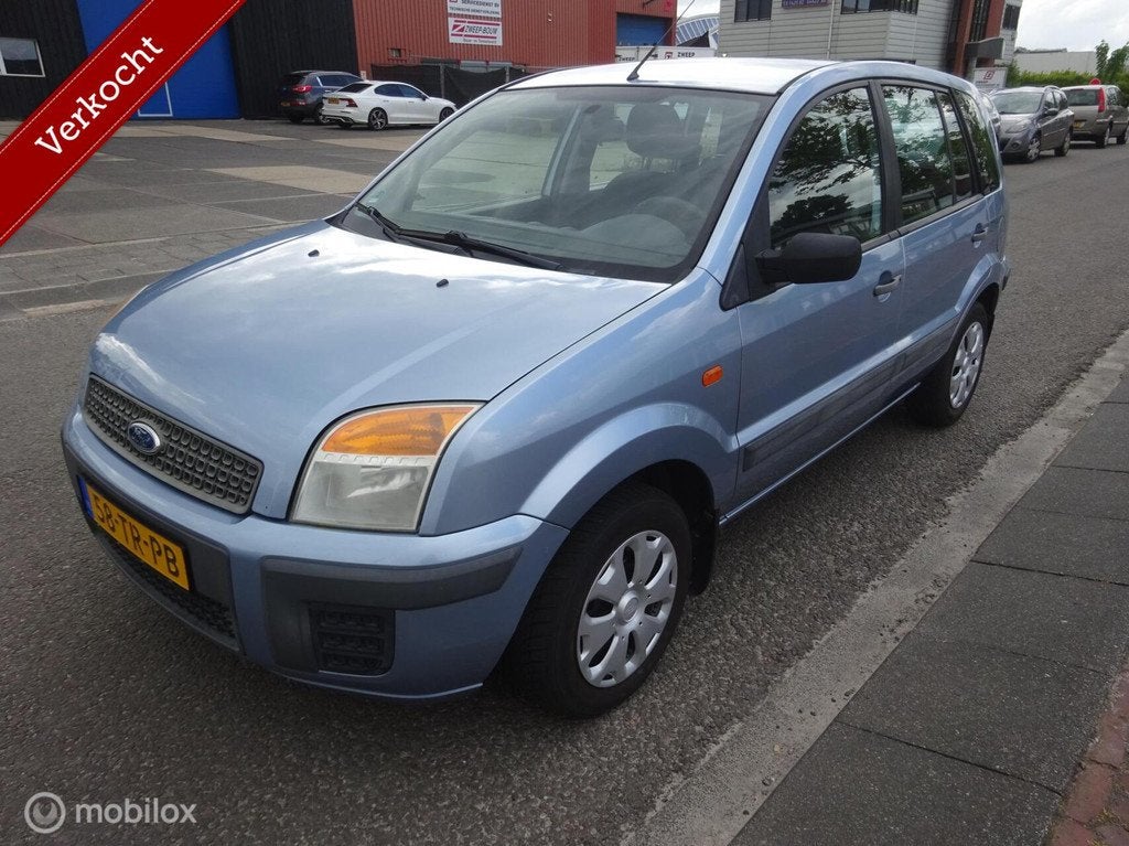 Ford Fusion 1.4-16V Ghia, Auto's, Ford, Voorwielaandrijving, 15 km/l, Gebruikt, Metallic lak