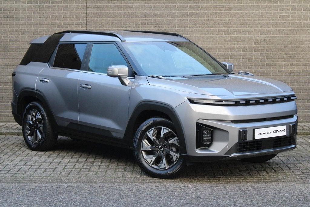 KGM Torres EVX Platinum 73.4 kWh Lederen bekleding met stoel, Auto's, Overige Auto's, 12 maanden, Zwart, Origineel Nederlands