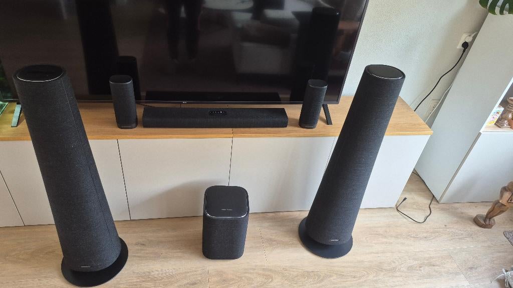Complete Harman Kardon Citation 5.1 Set – Black Edition, Ophalen, Zo goed als nieuw, Overige merken