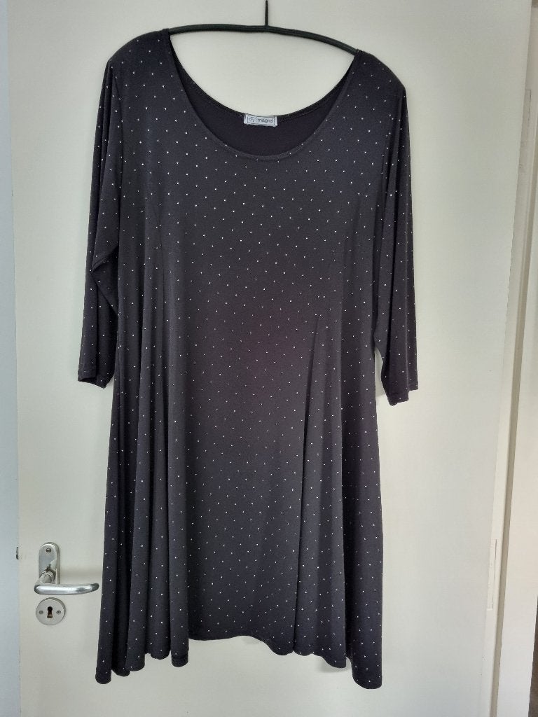 Magna, zwart A-lijn tuniek maat: 52/54, Ophalen of Verzenden, Blouse of Tuniek, Zwart, Magna