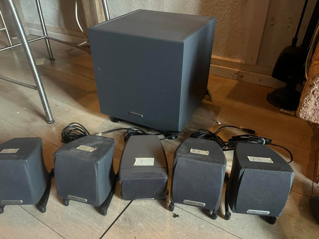Cambridge Soundworks Megaworks THX 550 Surroundset, Audio, Tv en Foto, Luidsprekers, Overige merken, Gebruikt, Ophalen of Verzenden