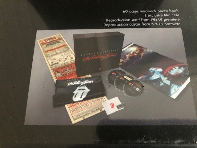 3DVD +Book BOX THE ROLLING STONES Ladies & Gentlemen, Cd's en Dvd's, Dvd's | Muziek en Concerten, Verzenden, Alle leeftijden, Concert