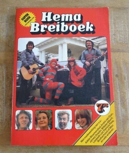 HEMA breiboek 1978/1979 met 400 modellen, Verzenden, Zo goed als nieuw, Breien, Patroon of Boek