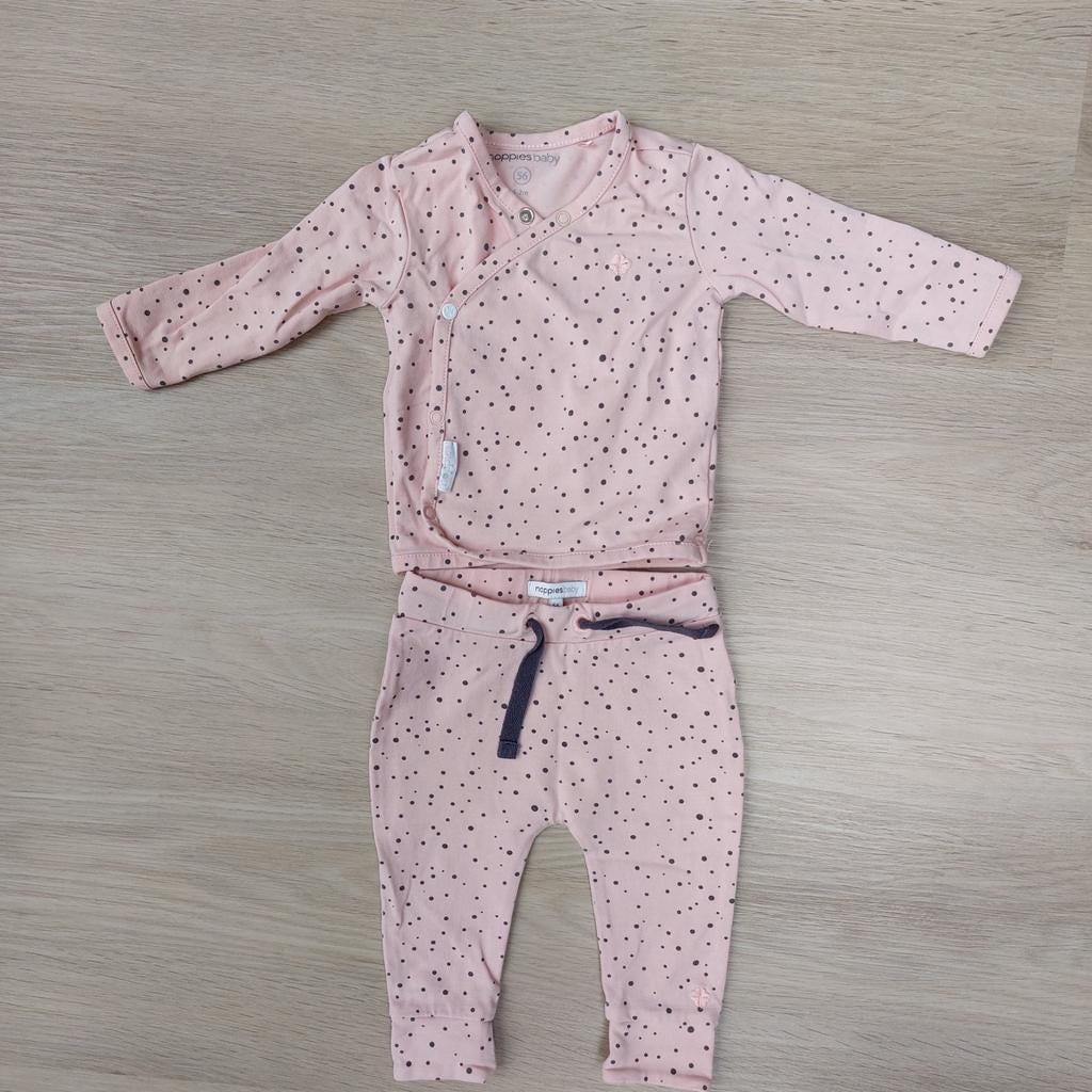 Setje meisjes maat 56, Kinderen en Baby's, Babykleding | Maat 56, Meisje, Ophalen of Verzenden, Zo goed als nieuw, Setje