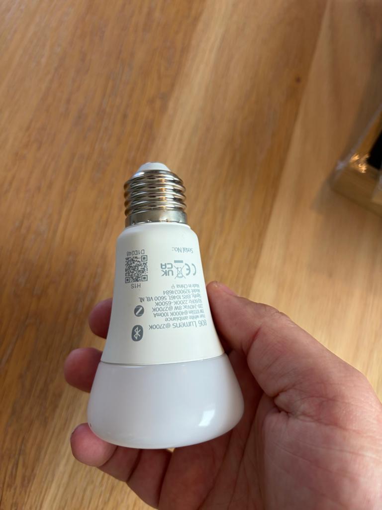 Hue lamp e27 fitting white ambiance van Philips, Ophalen, Led-lamp, Minder dan 30 watt, E27 (groot)
