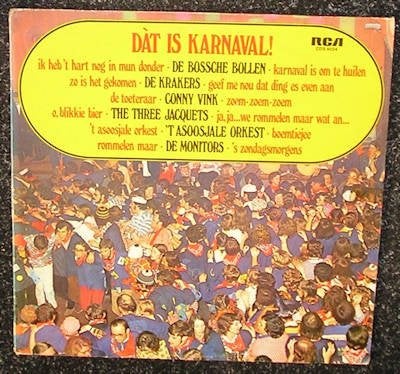 Dat Is Karnaval – Diverse Artiesten 1972 LP2313, LP, Gebruikt, Pop, Ophalen of Verzenden