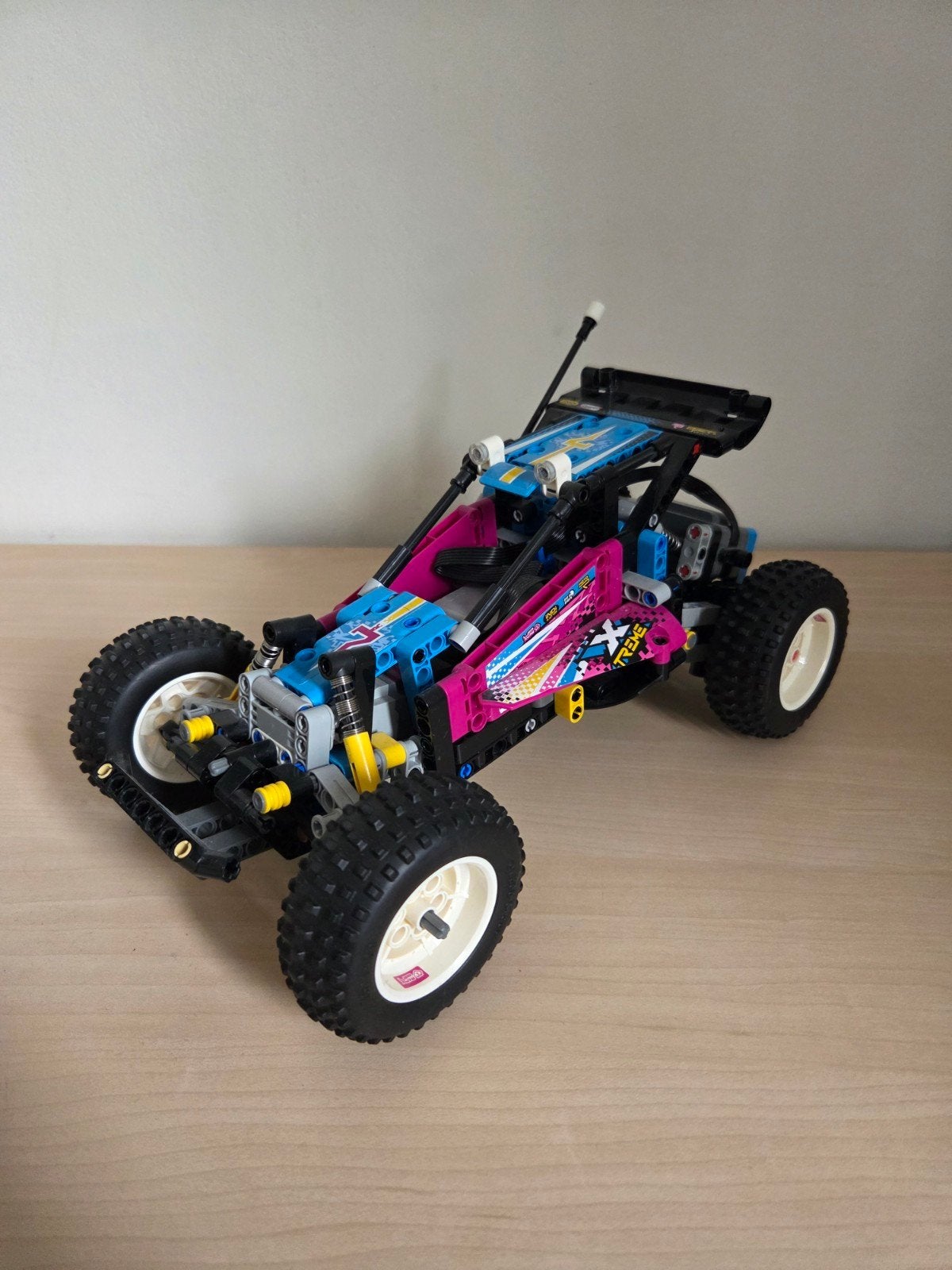 Lego Technic RC Rally Auto 42124 - Compleet zonder doos, Ophalen of Verzenden, Zo goed als nieuw, Overige merken