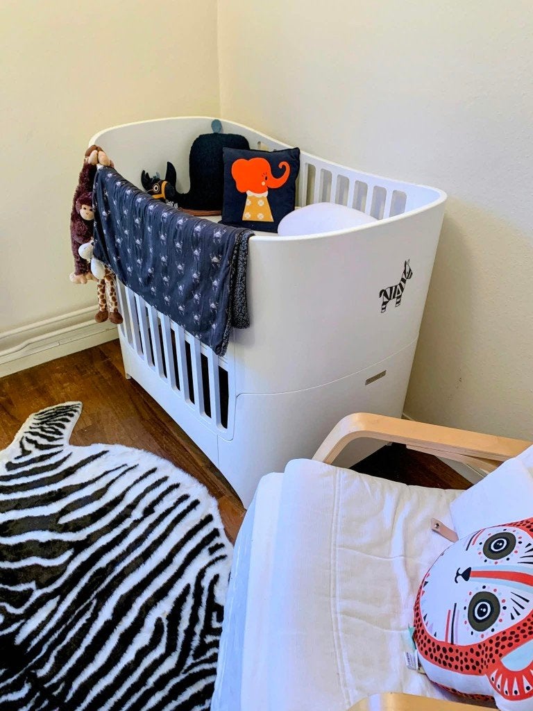 Leander meegroeibed, Kinderen en Baby's, Kinderkamer | Bedden, Gebruikt, 70 tot 85 cm, Minder dan 140 cm, Ophalen