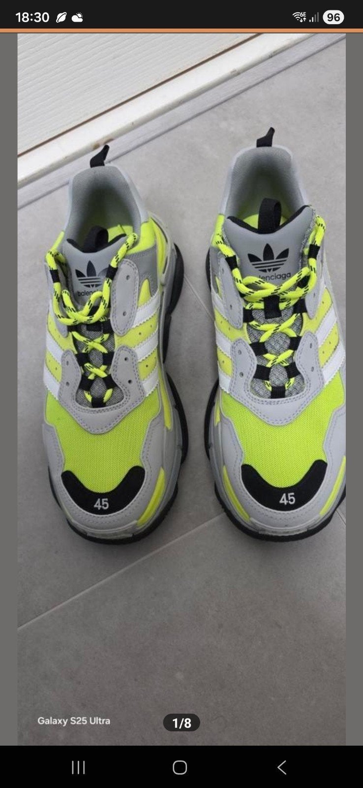 balenciaga sneakers maat 45, Ophalen of Verzenden, Zo goed als nieuw, Schoenen