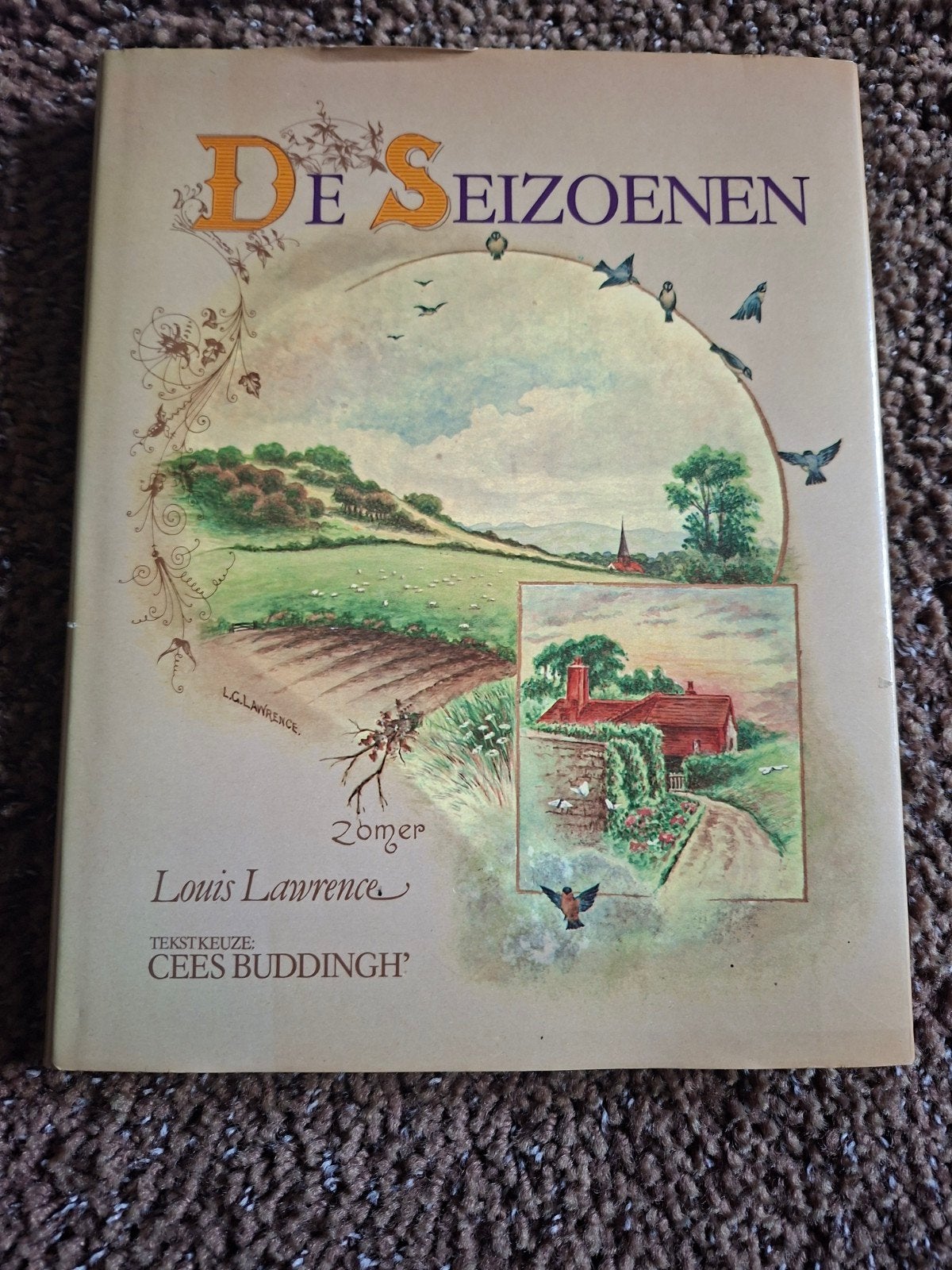 De Seizoenen - Louis Laurence (nagenoeg onbeschadigd), Ophalen of Verzenden, Zo goed als nieuw, Natuur algemeen, Louis Laurence