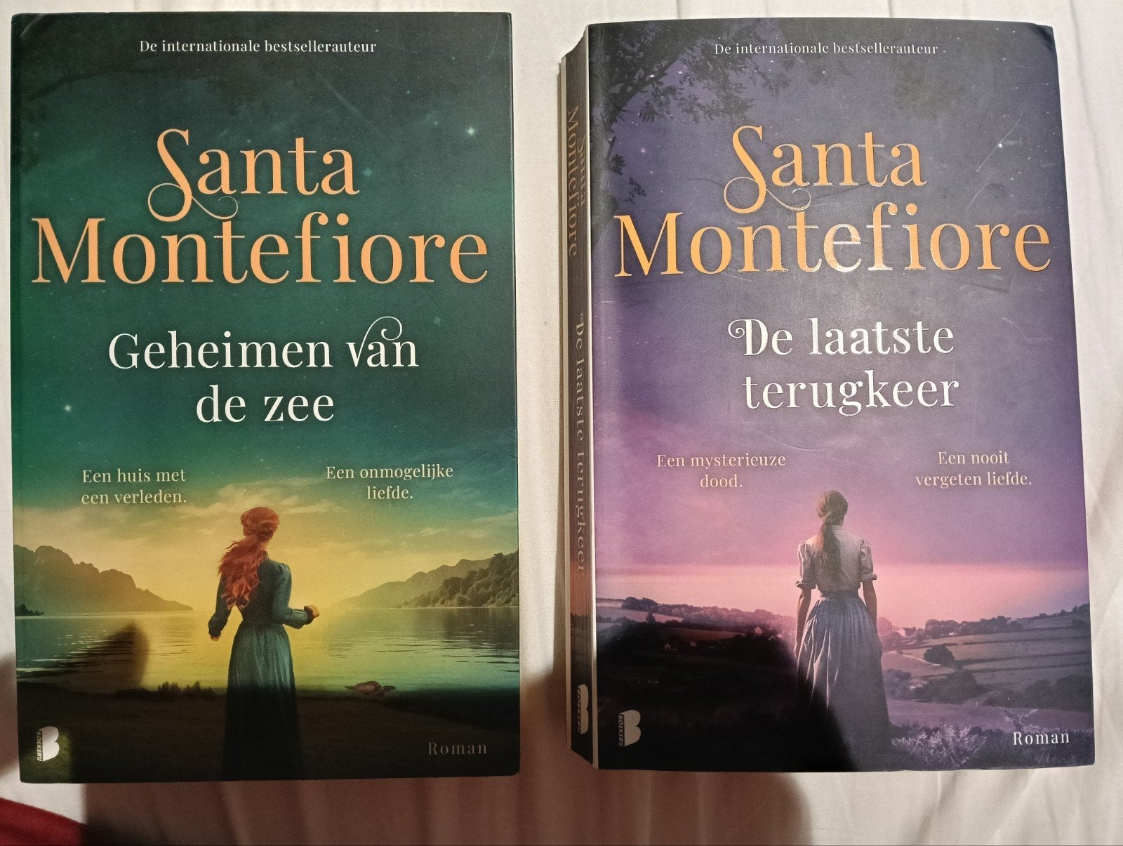 Santa Montefiore, Geheimen van de zee & De laatste terugkee, Boeken, Ophalen of Verzenden, Gelezen, Santa Montefiore