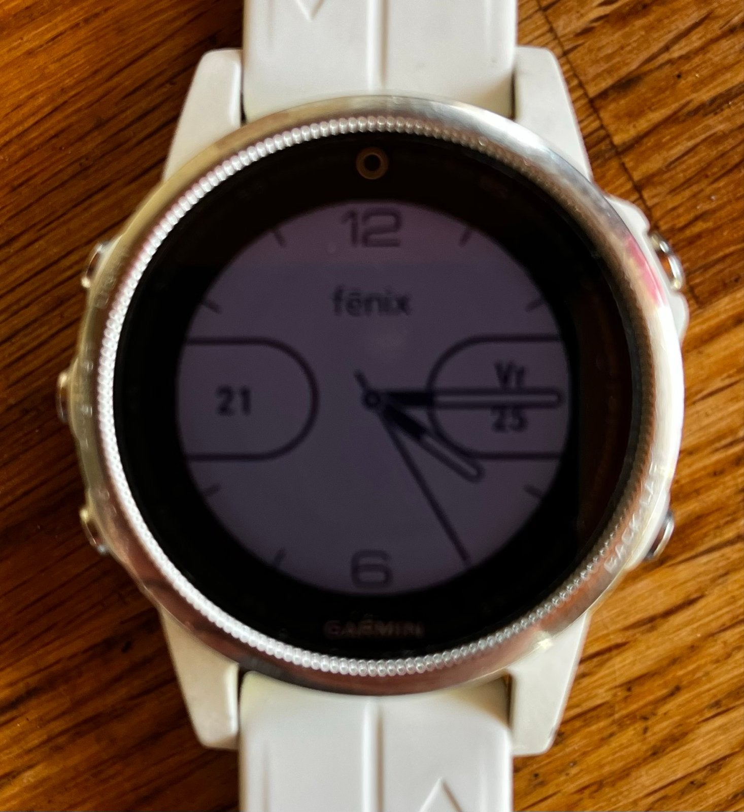 Garmin Fenix 5S Multisport GPS Horloge Wit, Wit, Ophalen of Verzenden, Waterdicht, Afstand