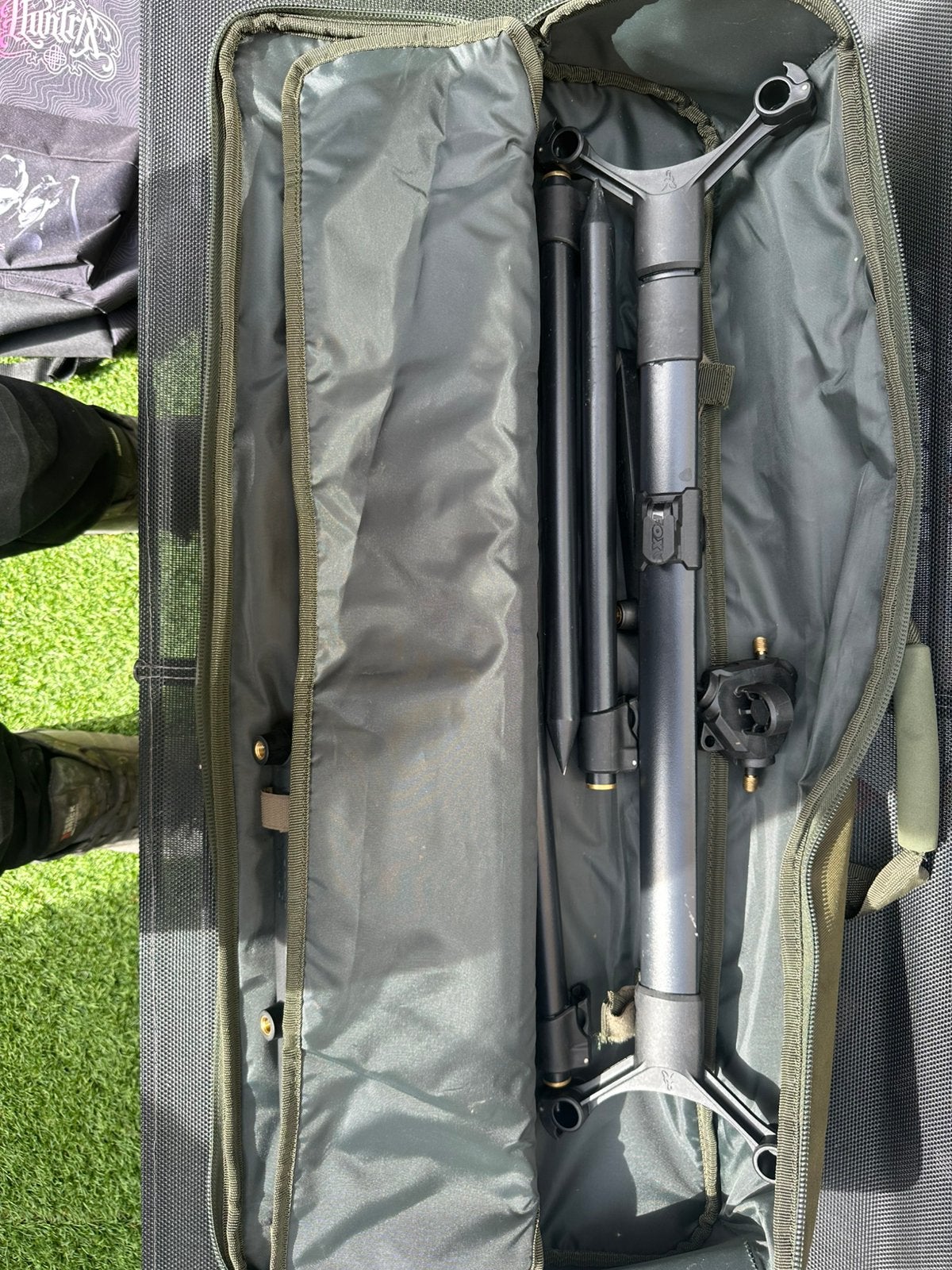 Fox 3 poot rodpod te koop, Watersport en Boten, Ophalen, Gebruikt