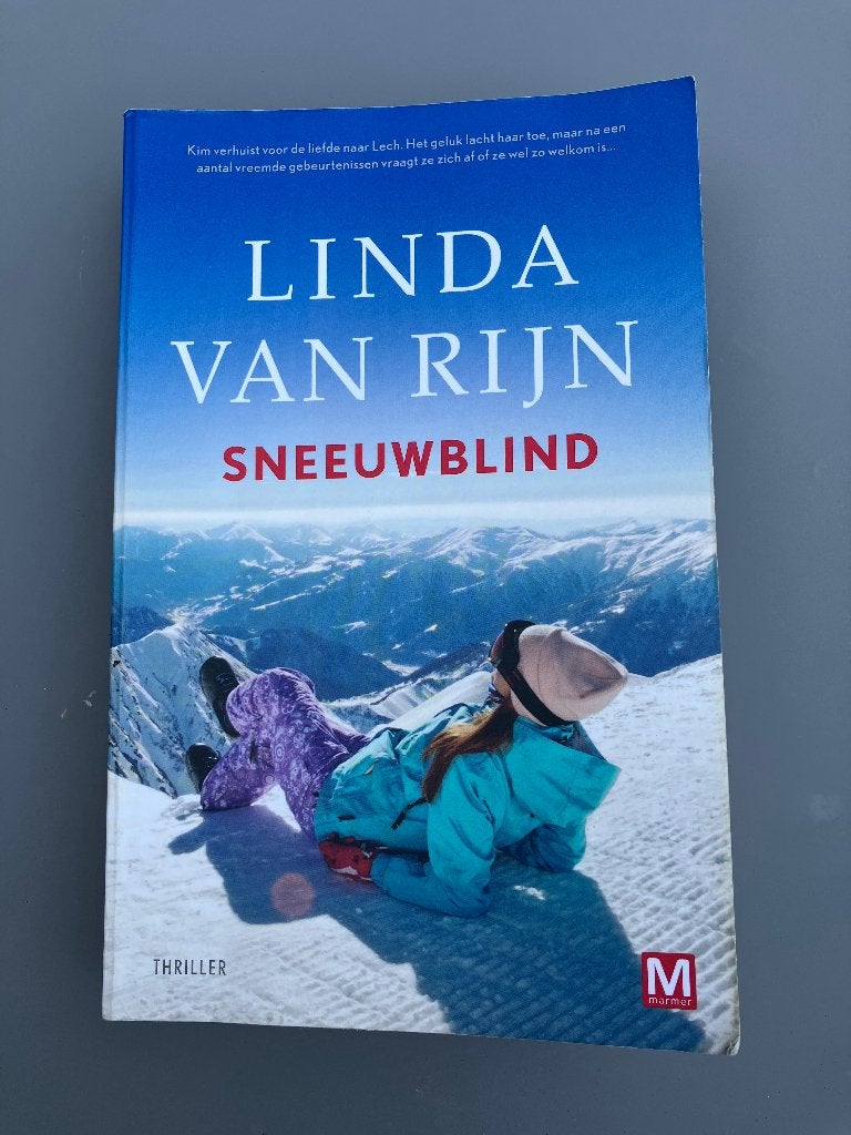 Linda van Rijn - Sneeuwblind, Gelezen, Linda van Rijn, Ophalen of Verzenden, Nederland