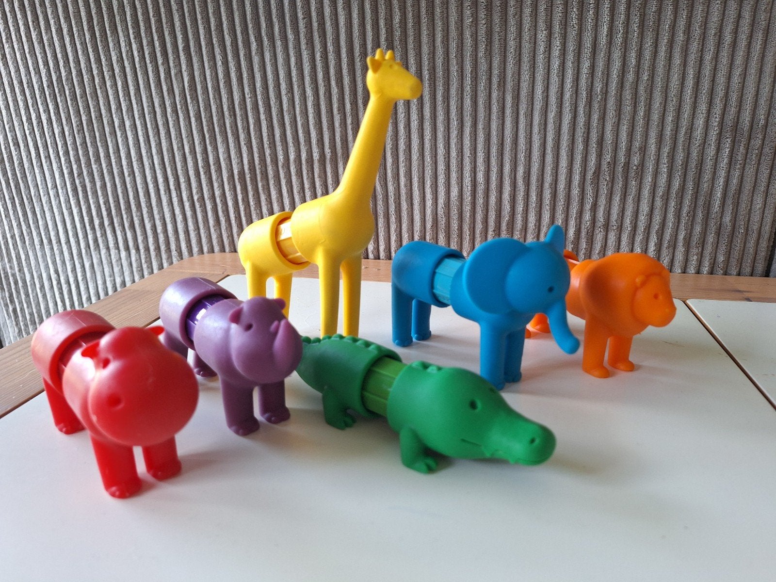 Smartmax safari dieren (dierentuin dieren). Zgan, Ophalen of Verzenden, Zo goed als nieuw, Jongen of Meisje