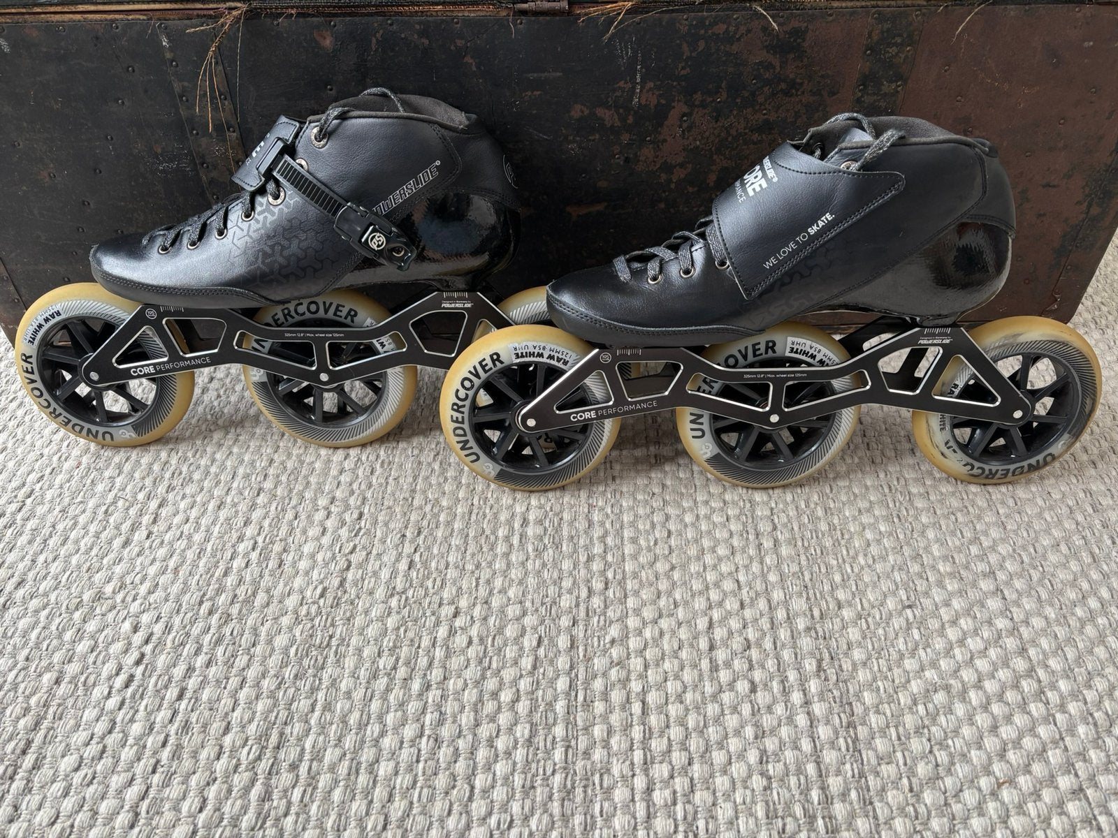 Powerslide Core Perfomance speed skeelers 125 mm, Ophalen of Verzenden, Zo goed als nieuw, Powerslide