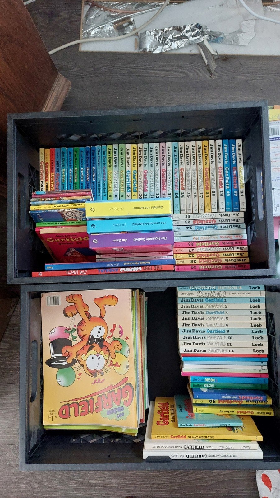 Grote garfield collectie, Boeken, Partijen en Verzamelingen, Ophalen, Gelezen, Stripboeken