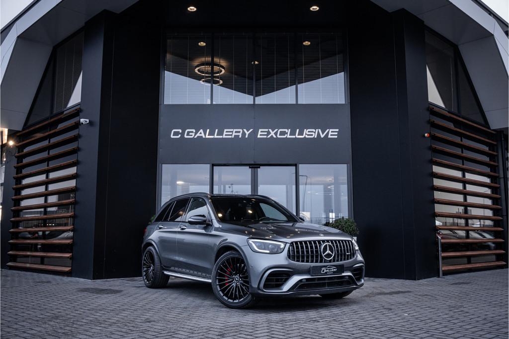 Mercedes-Benz GLC AMG 63 S 4MATIC+ - Panorama | Burmester |, Auto's, Automaat, Gebruikt, 510 pk, Adaptive Cruise Control