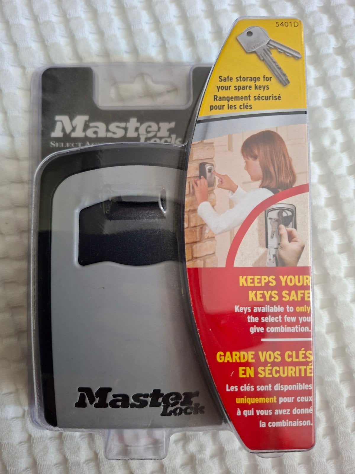 Master Lock Sleutelkluisje 5401D - Nieuw in verpakking, Ophalen of Verzenden, Nieuw, IJzer, Slot