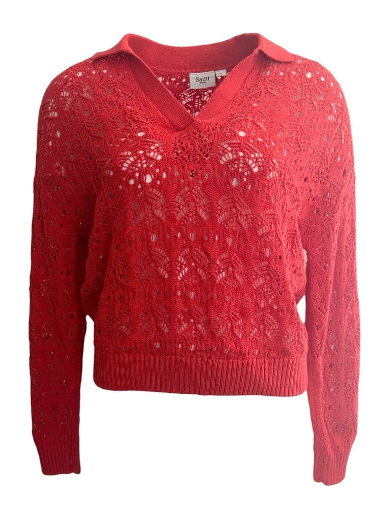 Saint Tropez trui NIEUW S, Nieuw, Ophalen of Verzenden, Rood