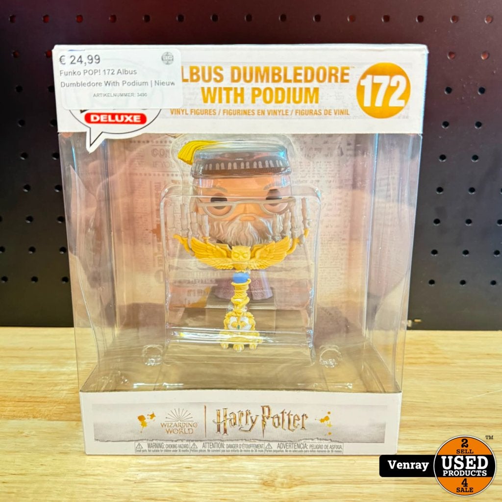 Funko POP! 172 Albus Dumbledore With Podium | Nieuw, Funko, Gebruikt, Support@funko.com, 2802 Wetmore Avenue, Suite 300
Everett, WA 98201
USA