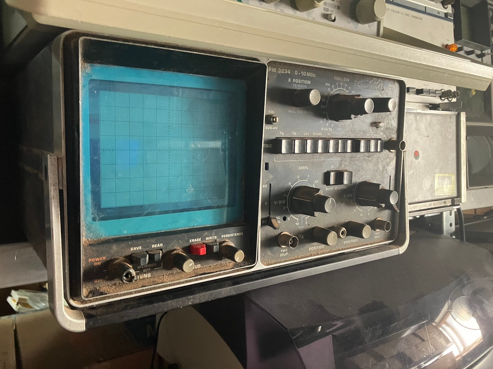 Philips pm3234 oscilloscoop, Doe-het-zelf en Verbouw, Meetapparatuur, Ophalen, Gebruikt, Elektriciteit, Ehv