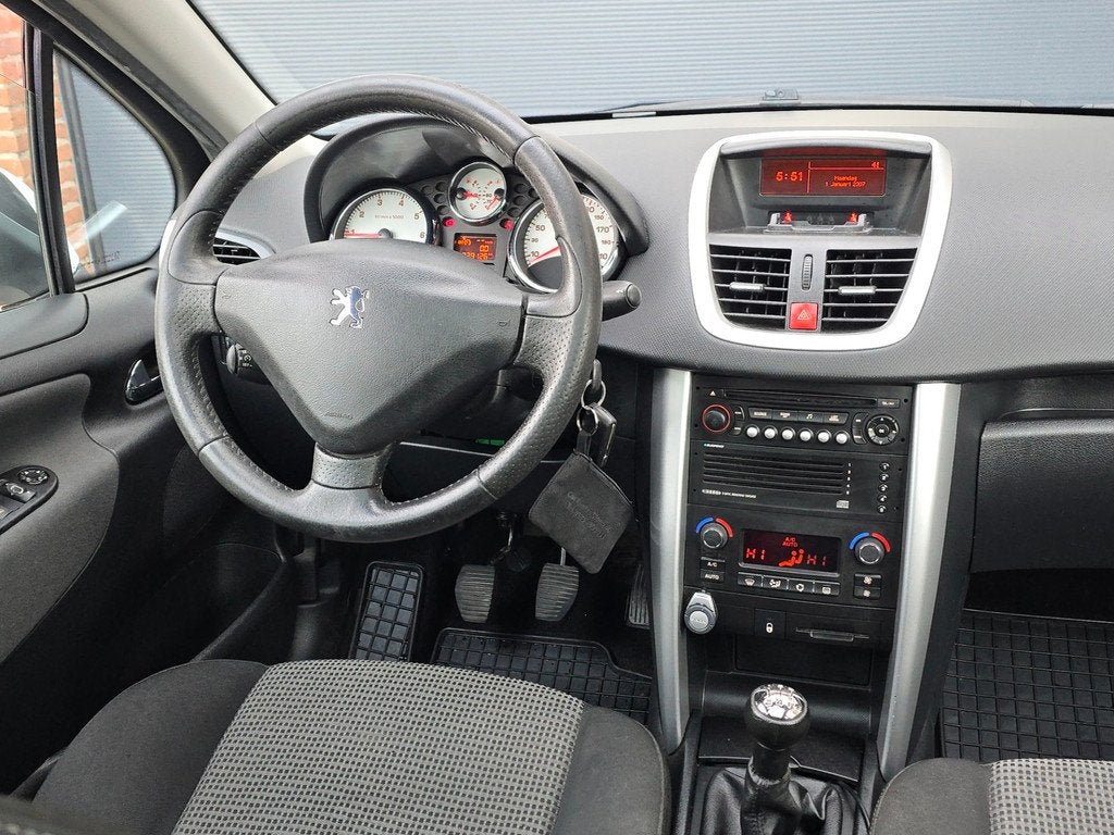 Peugeot 207 1.6 VTi XS Pano |Apk Nieuw |Trekhaak, Auto's, Voorwielaandrijving, Euro 5, Gebruikt, Wit