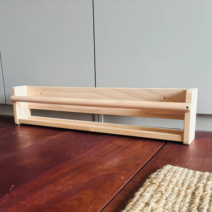FLISAT - Wandopberger - grenen hout - 70cm, Ophalen, 50 tot 100 cm, Zo goed als nieuw, Minder dan 25 cm