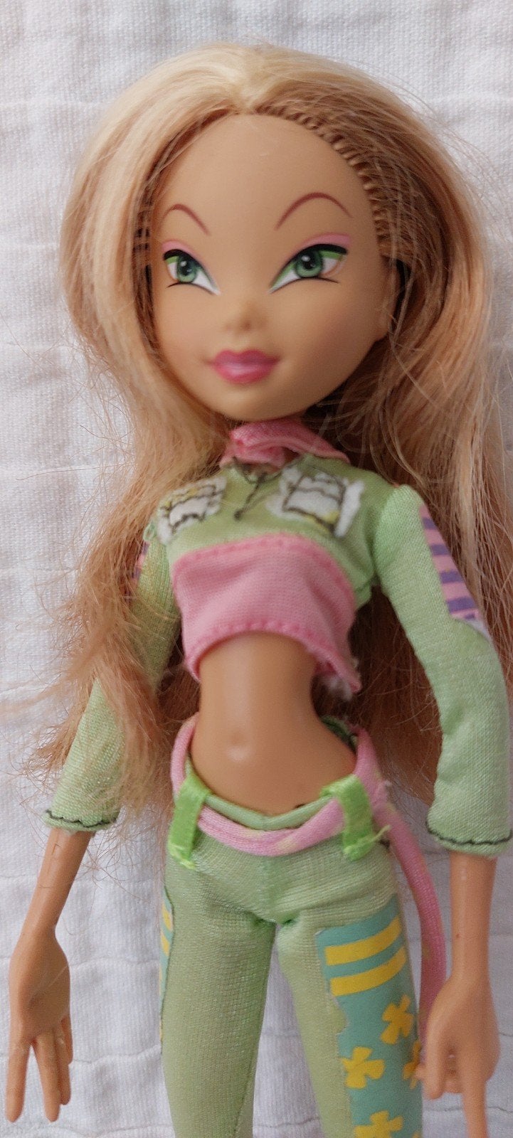 winx flora biker barbie doll, Ophalen of Verzenden, Pop