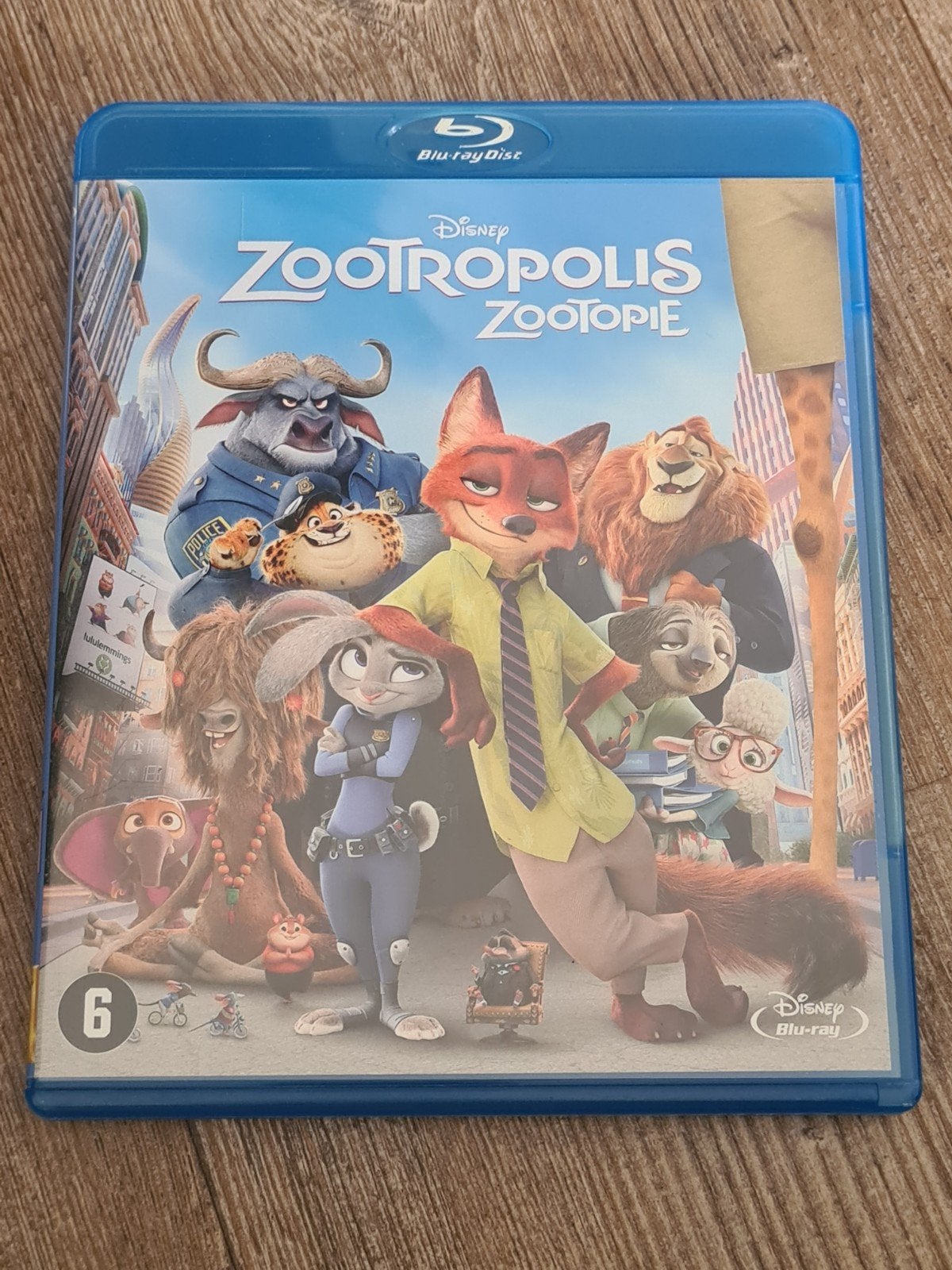 Zootropolis (Zootopie) Blu-ray - Disney Animatie, Alle leeftijden, Nederlands, Film, Kinderen en Jeugd