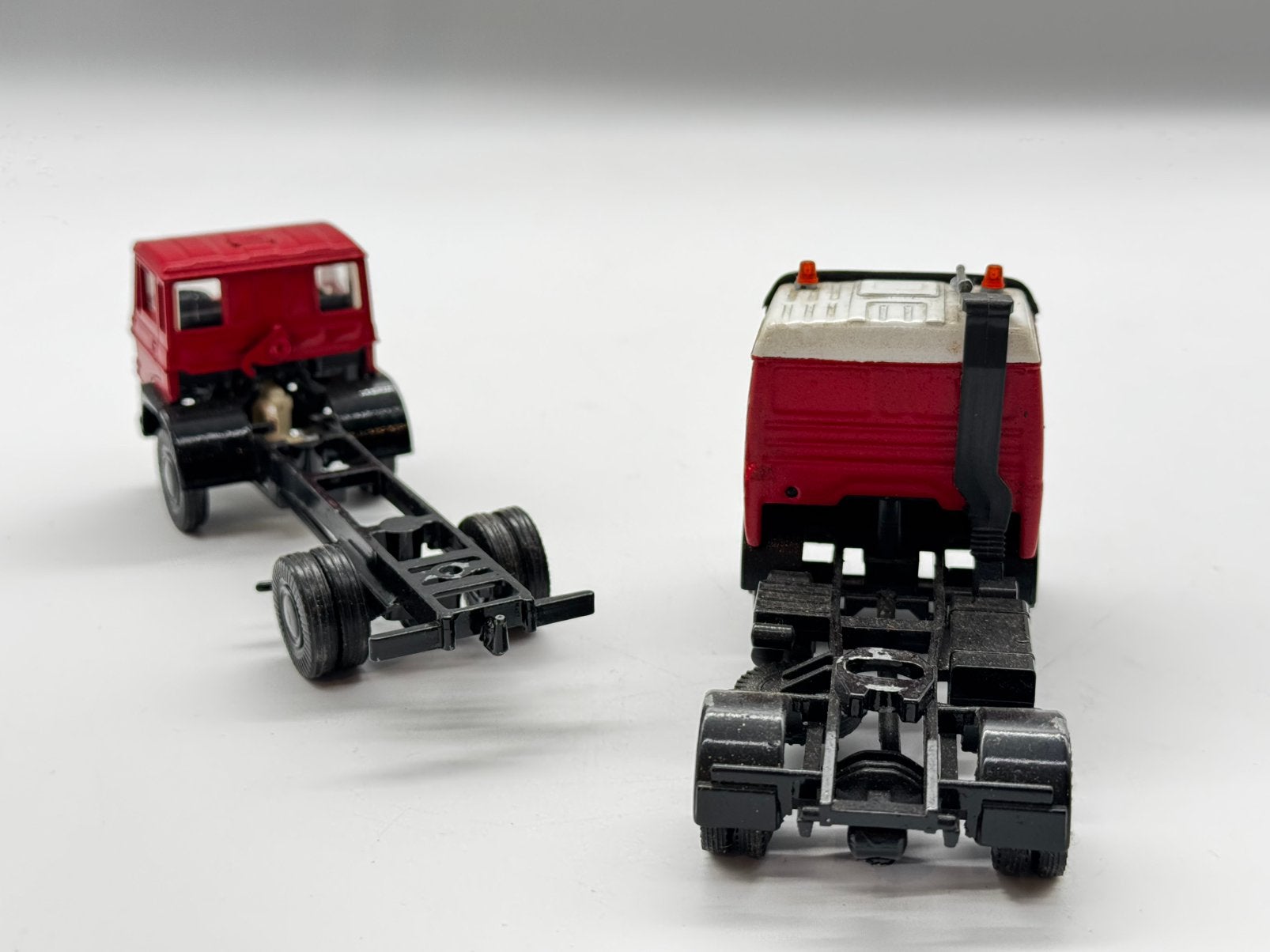 LION TOYS MERCEDES SK + DAF 1900 VERBOUW, Gebruikt, ., Ophalen of Verzenden, .